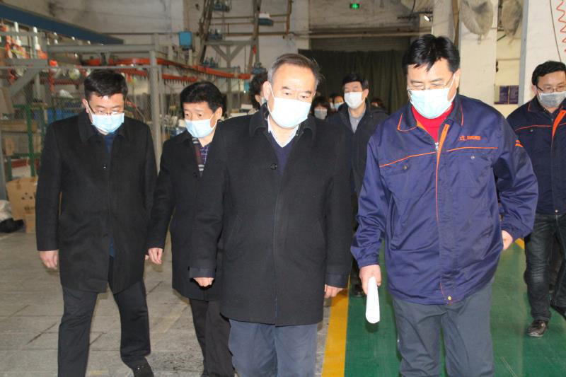 濟(jì)南市人大常委會副主任孫積港蒞臨小鴨家電督導(dǎo)檢查復(fù)工復(fù)產(chǎn)和疫情防控工作！
